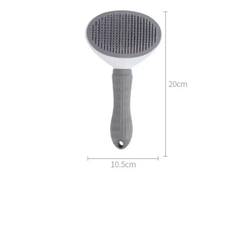 Pet One-touch De-shedding Pet Comb De-shedding Cat Comb Automatic Fading Grooming Dog Comb Hair Brush Amagi
