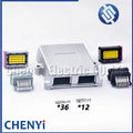 24Pin/48Pin ECU shell Aluminum PCB Box with auto connector plug car on-board controller panel circuit board connectors with Pin