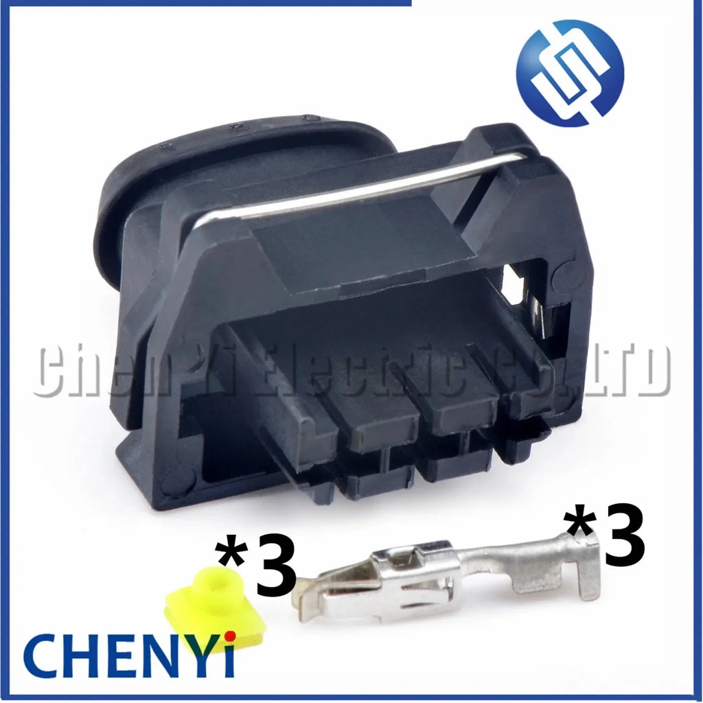 3 Pin Female Automotive waterproof connector Wire harness plug 880666-1 443906236