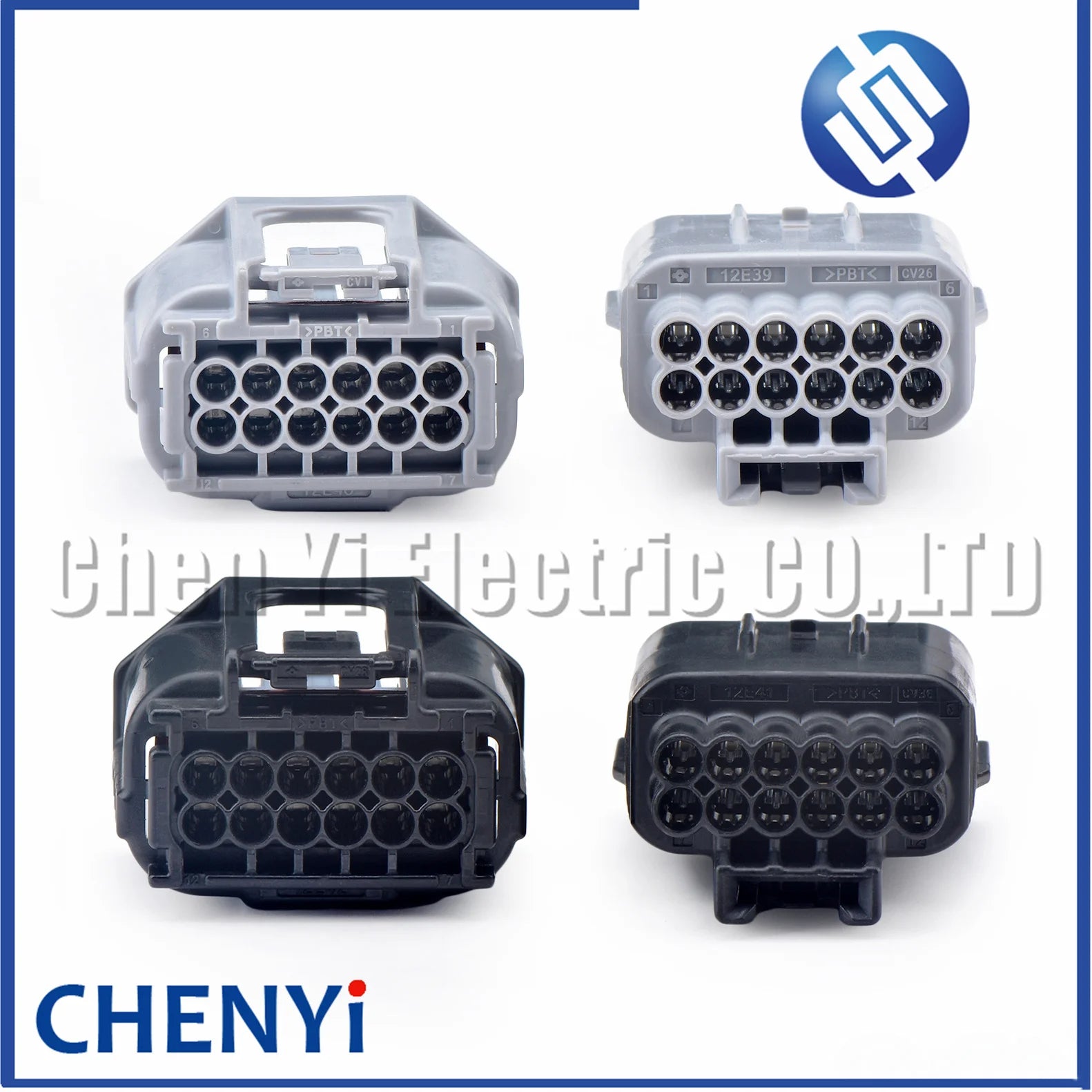 12 Pin Auto waterproof connector Front and rear bumper radar plug 90980-12E42 90980-12E41 90980-12E40 90980-12E39 For Toyota