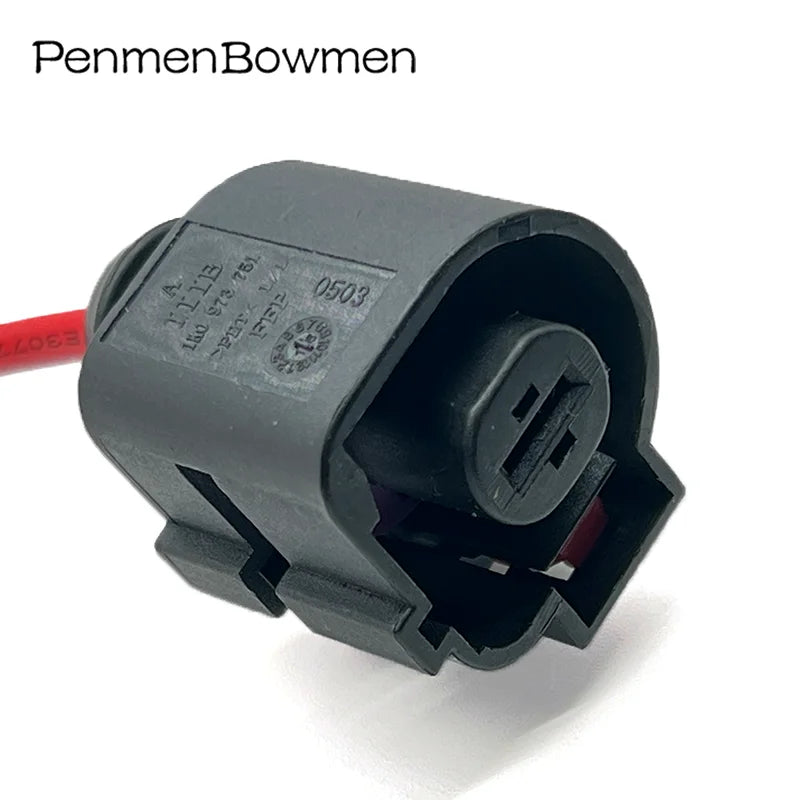 1 Set 1 Pin 1K0973751 Auto Starter Motor Plug Wiring Harness Waterproof Electronic Connector For Sagitar Magotan Golf A3 A4 Q5