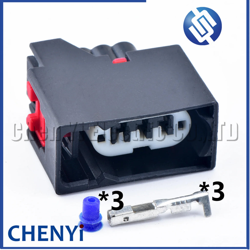 3 Pin Car Auto Front Turn Signal Light Connector Plug 7287-0959-30 7287-0958-30 For JEEP Wrangler 2007-2018 68065016AB