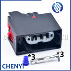 3 Pin Car Auto Front Turn Signal Light Connector Plug 7287-0959-30 7287-0958-30 For JEEP Wrangler 2007-2018 68065016AB