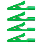 4/10/40PCS Mini Insulated Alligator Clips, Solderable Pure Copper Jaws,Fully Insulated Tips for Safe Electronics Testing and DIY