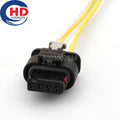  4 Pin Connector Waterproof 1.2mm Series Female Connectors Motorcycle Electrical Harnesses Wiring Harness Housing 1-2355514-1