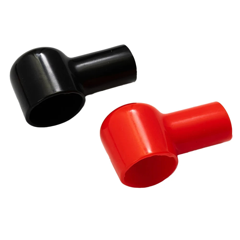 20Pcs Battery Terminal Cover Boots Insulating Protective Lug Cap Car Battery Cathode Positive Terminal Cover Ship Insulation