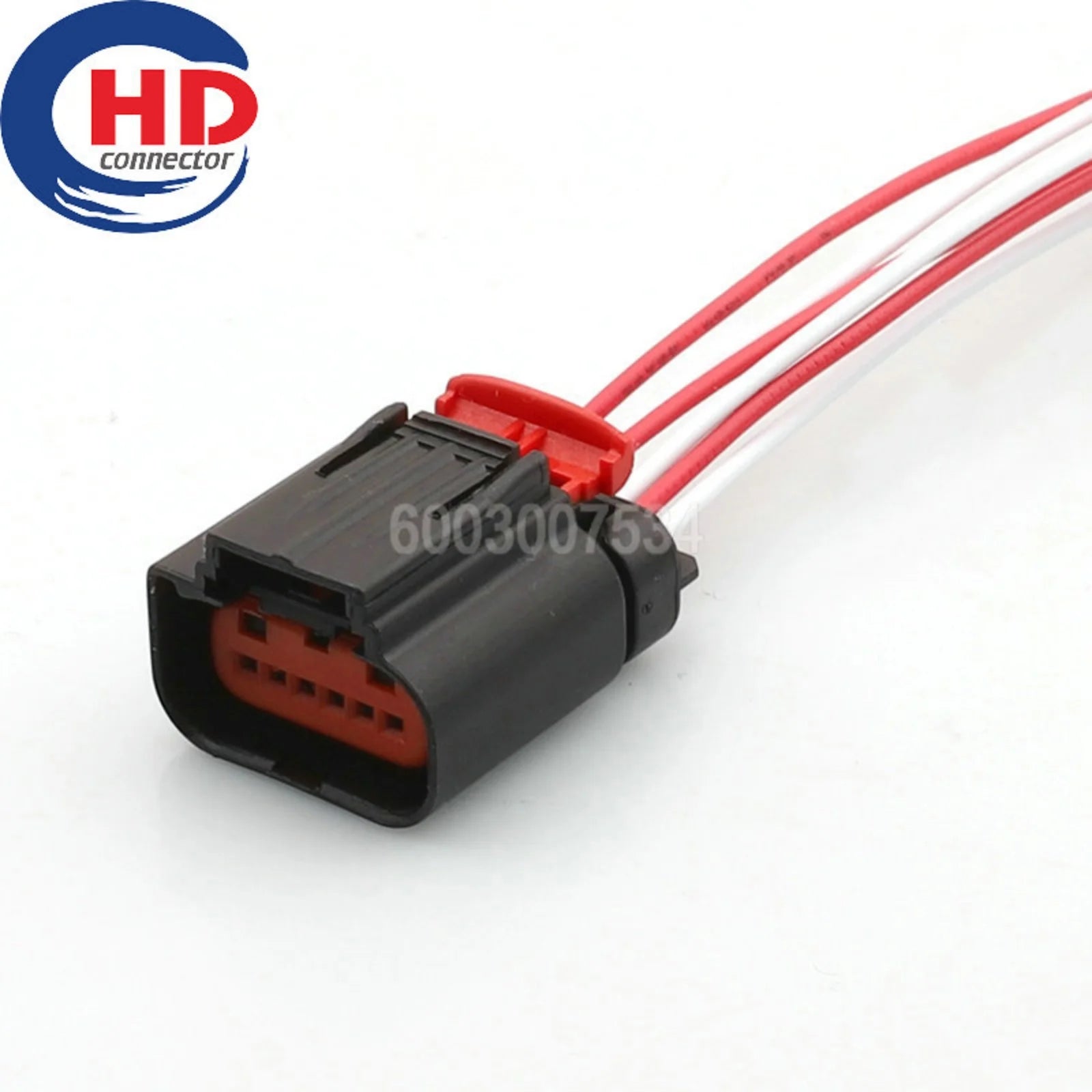 6 Pin Connector Waterproof 1mm Series Female Connector Motorcycle Electrical Harnesses Wiring Harness 1-1419168-2