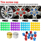 20Pcs 17mm/19mm/21mm Car Wheel Nut Bolts Caps for Audi A6 C6 A4 B7 Citroen Skoda Octavia A7 Tesla Model S / 3 / X Amagi