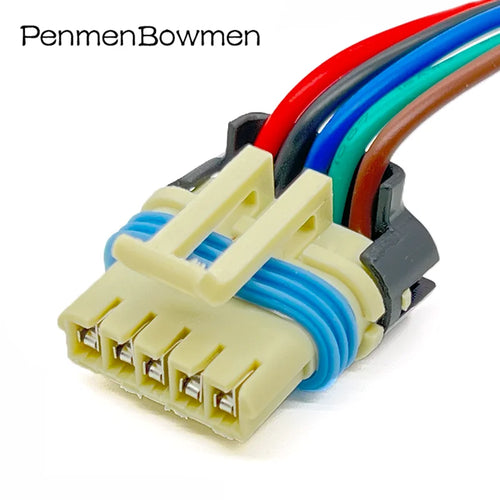 1 Set 5 Pin Auto Exhaust Gas Recirculation EGR Valve Plug Waterproof Connector Wiring Harness Socket for Buick Chevrolet
