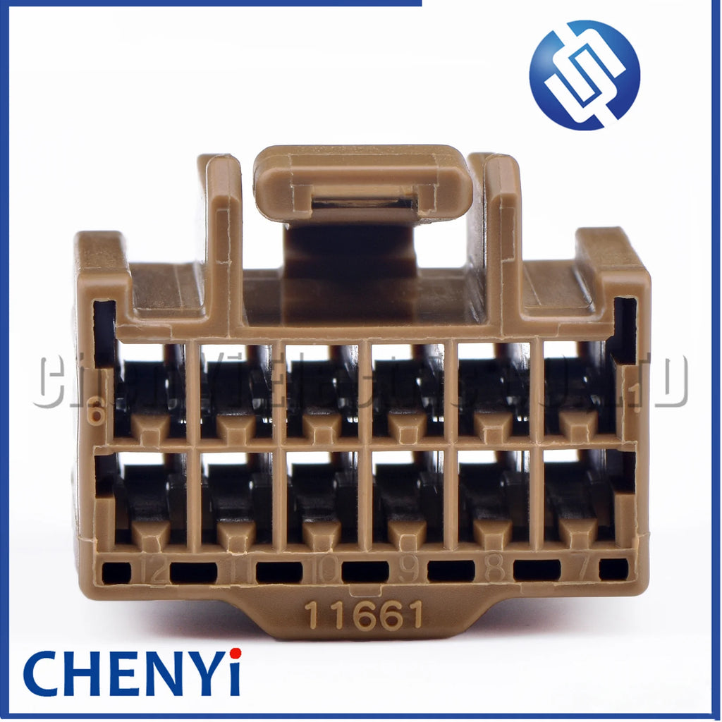 12 Pin female Automotive connector Wire harness plug 90980-11661 7283-5092-80 With pins For Toyota Nissan Honda