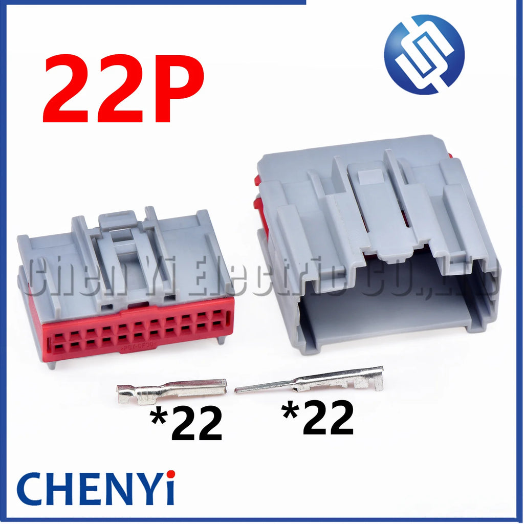 22 Pin Auto connector Turn Signals Led Light Side Towing Mirrors Plug 0-1411226-1 1411226-1 0-1411228-1 For Ford F150 Mondeo
