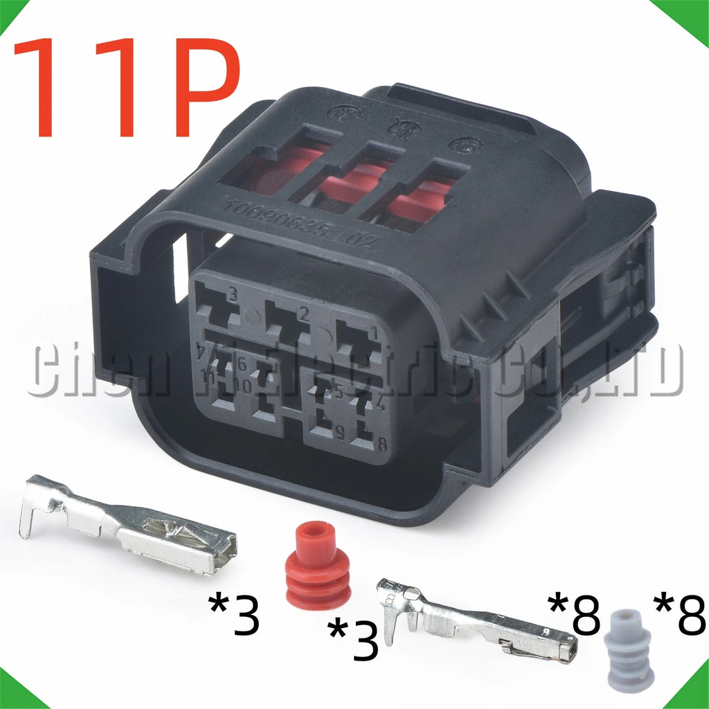 11-Pin Auto Connector Automotive Connectors Transfer motor Engine computer version harness