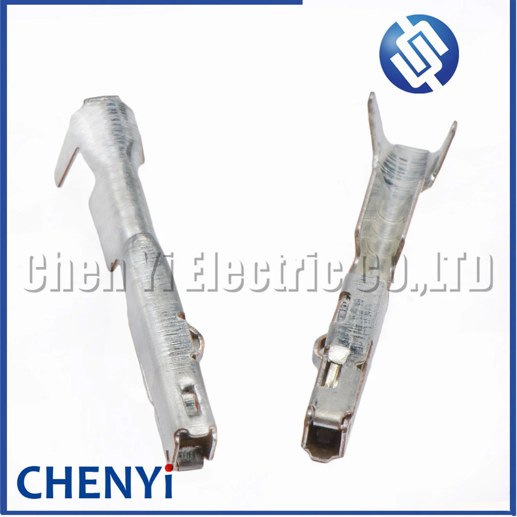 50 Pcs 0.64 mm series crimp female terminal Brass tin plating Pins For SAIT-A03T-M064 connector plug repalcement