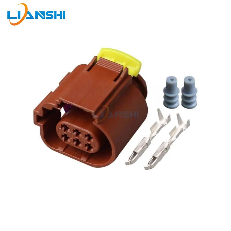 The 284717-3 exhaust gas recirculation EGR valve 6-hole plug is suitable for Borgwarner Longsheng electric universal type