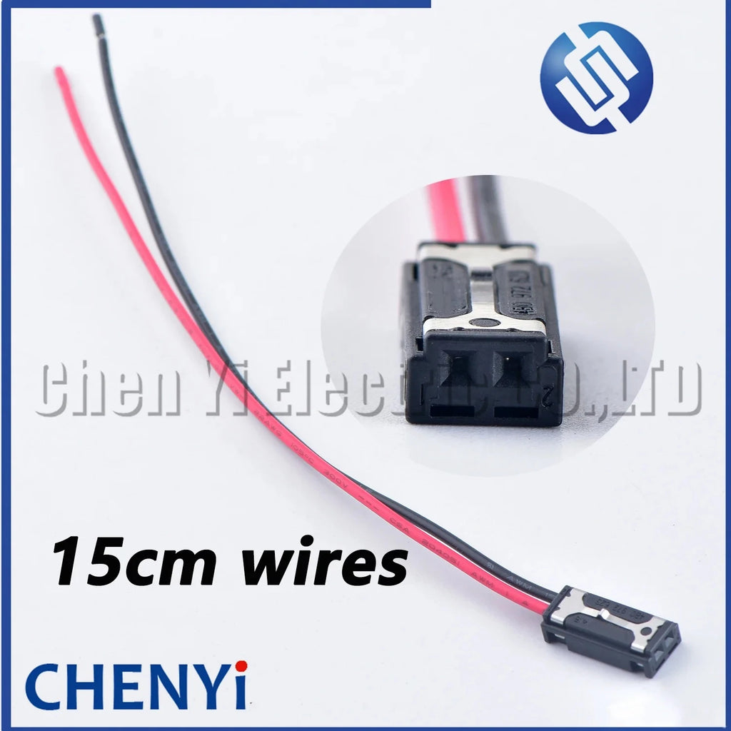 2 Pin Car door Tweeter Audio Electrical Connector Cable Plug 8E0 972 763 4B0 972 623 8E0972763 4B0972623 1534027-1