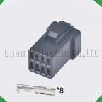 8 Pin Auto Waterproof Electronic Connector Wire Harness Butt Plug For 08R-JWPF-VSLE-S 0...
