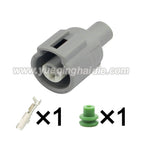 1-Pin Connector Waterproof 2.2mm Male Female Connector Automotive Terminal Wiring Harness Cable Socket 7282-1113-40 7283-1113-40