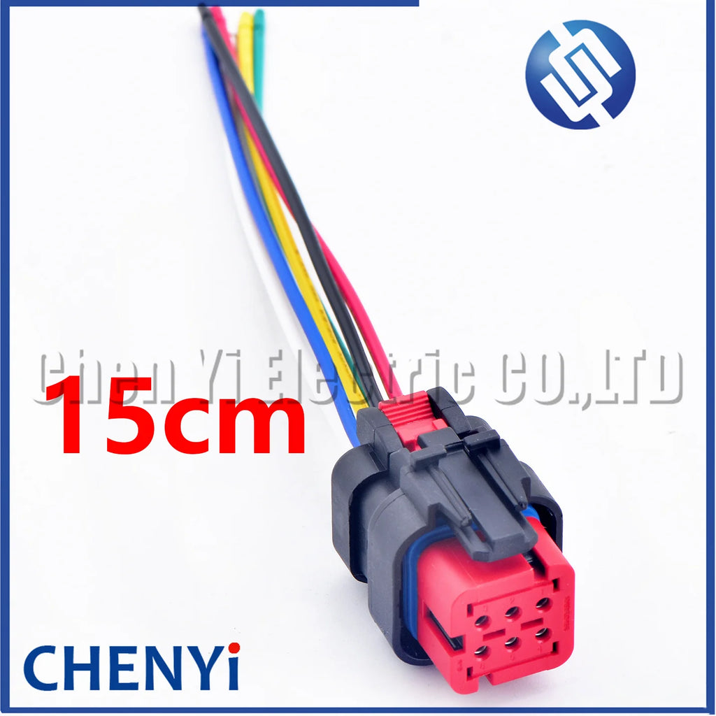 6 Pin Excavator Camshaft sensor plug Oil pressure atmospheric pressure sensor connector 776433-3 776433-2 776433-1 For Carter