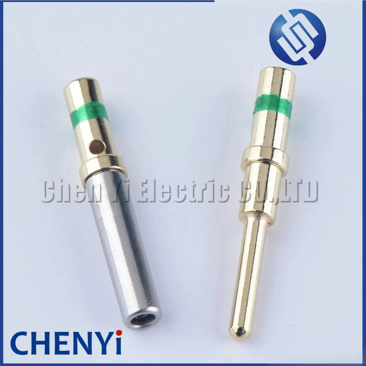 50/100 Pcs Female male Pin 0460-215-1631 0462-209-1631 Gold Plated Stainless Steel Crimp Solid Terminals For Deutsch DT Series