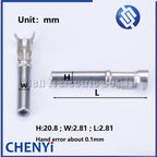 50 pcs 1.5mm auto Connector Crimp Terminal 1062-16-0122  16-22AWG female pin for Deutsch DT DT06-2S,DT06-3S,DT06-4S,DT06-6S,DT06