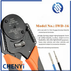 1pcs Crimper Harley Cater piller Hand Tool for Deutsch connector DT DTM DTP Pins w2 Pliers 18/16/14 AWG IWD-12 16 20