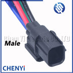 4 Pin Auto Waterproof Connector Air Intake Pressure Sensor O2 Oxygen Sensor Plug Wire Harness 6188-4776 6189-7039 For Honda