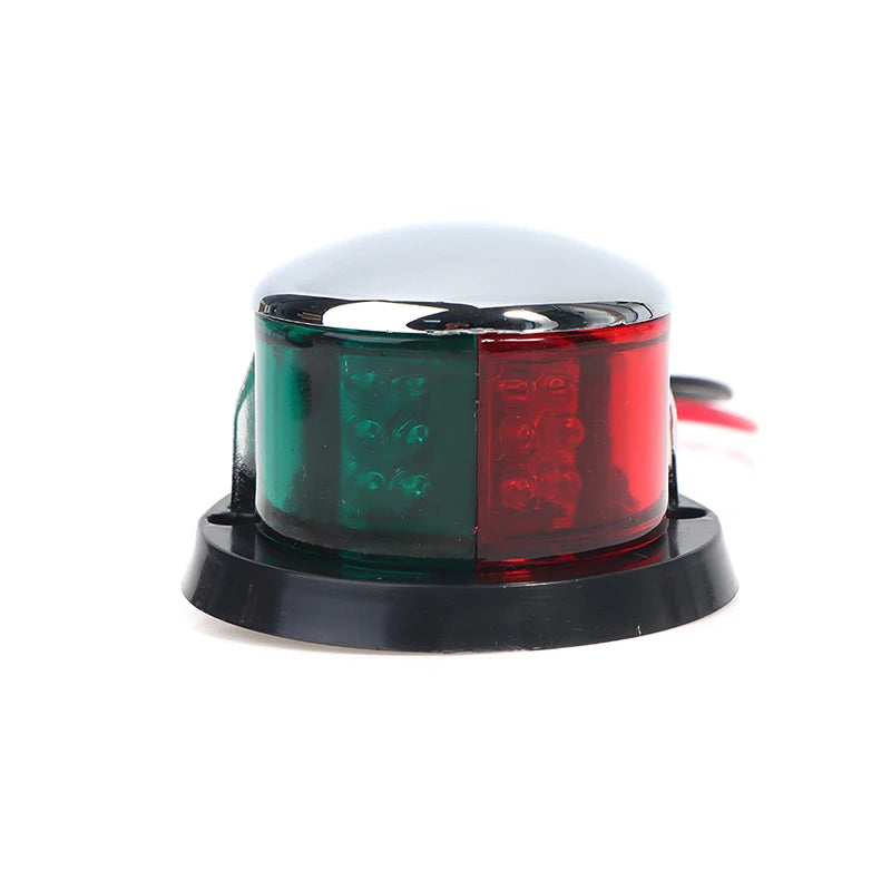 Red&Green Boat Lights 12V LED Bow Navigation Boat Light Red Green Sailing Signal Light for Marine For Boat Yacht Warning Light