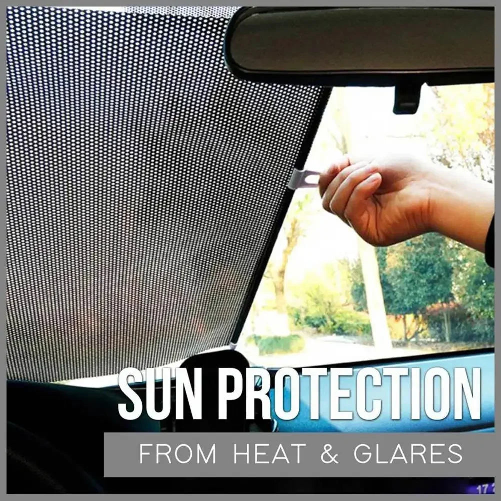 Car Retractable Sunshade Curtain Sunshade And Heat-insulating Side Window Curtains Curtains For Sunshade Blocking amabilis Tools