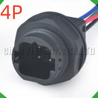 4-Pin Auto Connector Automotive Connectors light harness 132004-001 fog light