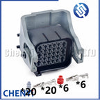 26 Pin 6B+20S male or female Automobile waterproof connector Car radar harness plug Socket 1897013-2 1897009-2 With pins