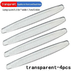 Anti Collision Car Bumper Guard Strip 4Pcs Front Rear Protection Strips Scratch Protector Crash Blade Auto Accessories for Amagi