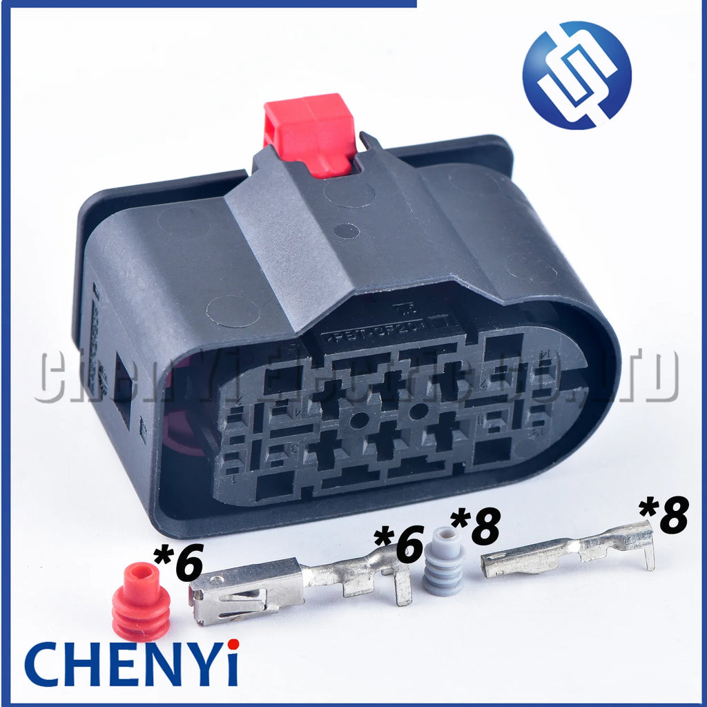 14 Pin car headlights Headlamp Plug socket 2294945-1 1-2294950-1 1-2294951-1 1-2294952-1 A0005459619 A0005454120