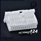 24 Pin Car Parts Auto Electric Cable Plastic Housing plug Connector Socket 1123364-1 MG653033 1123387-1 For Nissan