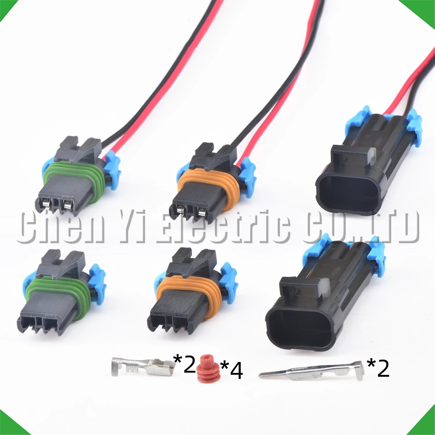 2-Pin Auto Connector Connector Connectors conditioning compressor blade Gm Chevrolet
