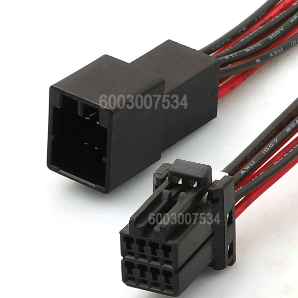 8 Pin Connector Unsealed 1.0mm Series Male Female Connector Cable Plug 175964-2 Motorcycle Electrical Harnesses Wiring Harness