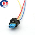 3 pin 1.2mm Waterproof Female Connectors Motorcycle Electrical Harnesses  Wire Harness Socket 805-121-523