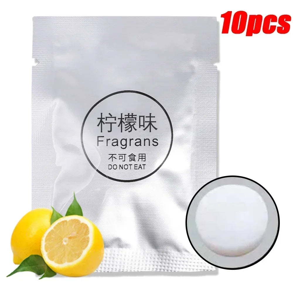 Car Interior Air Freshener Supplies Vent Clip Replacement Set Pads Solid Fragrance Scent Air Freshener Refill Tablets Deodorizer