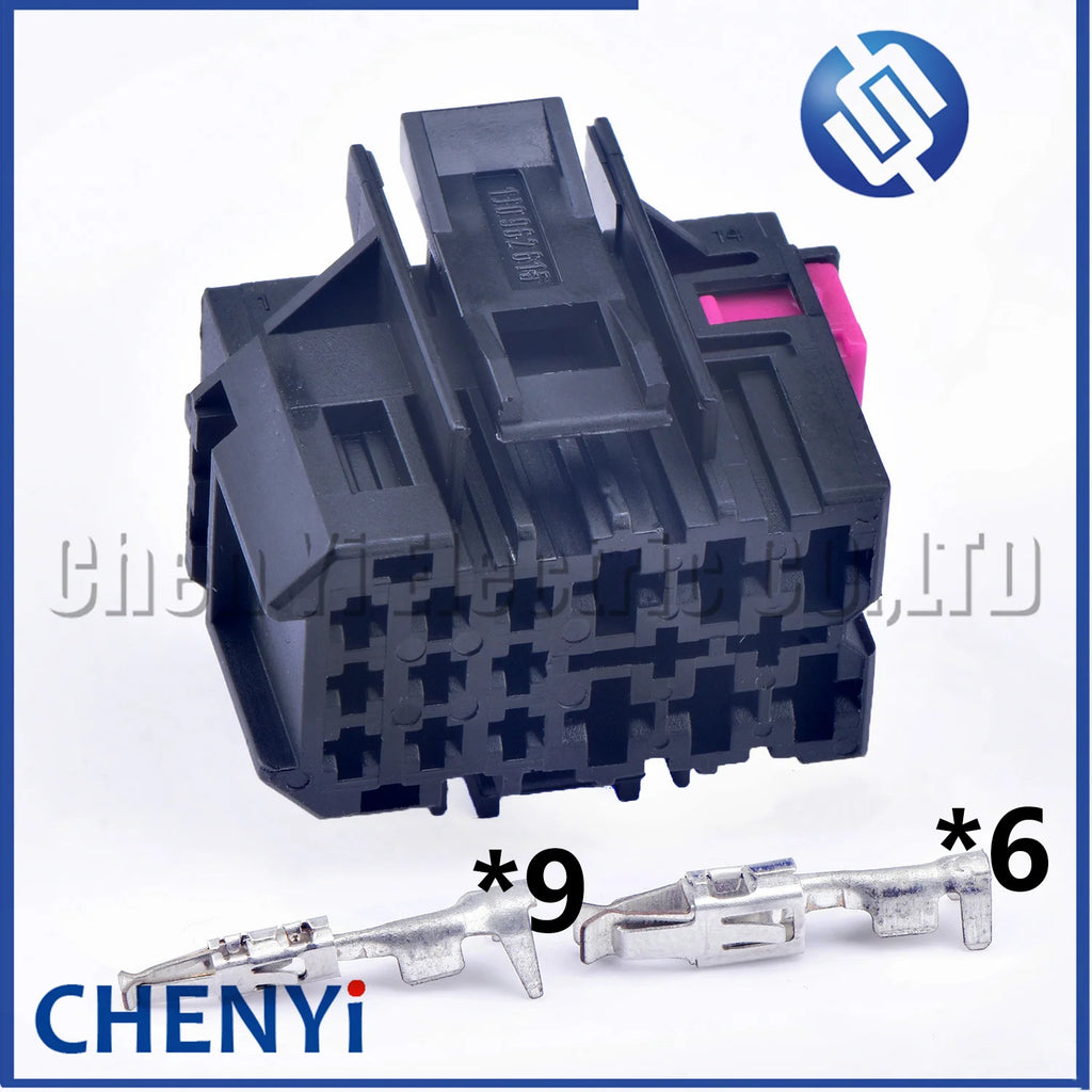 15 Pin Automotive connector Car central controller computer board plug 1J0 962 615 1J0962615