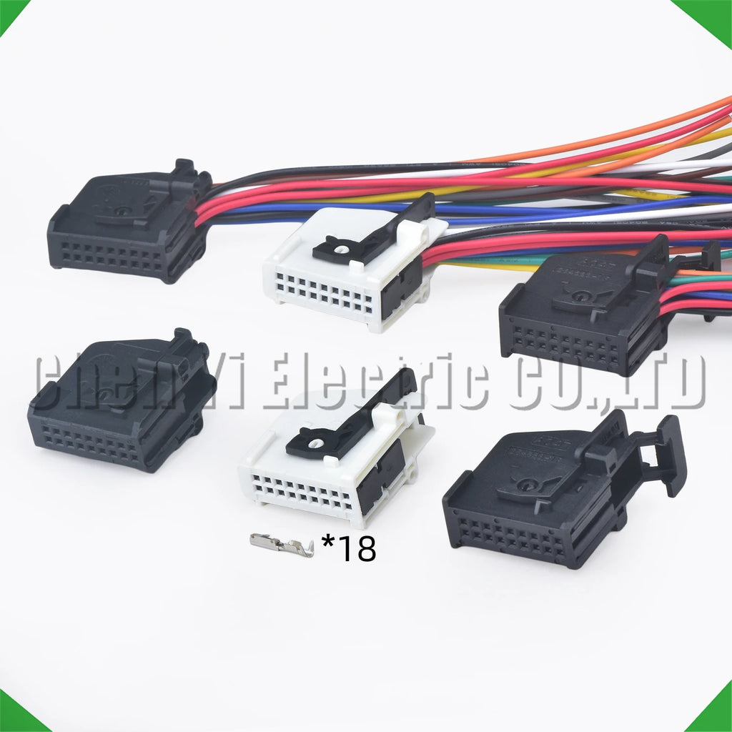 18-pin auto connector connector connectors navigation controller peugeot citroen