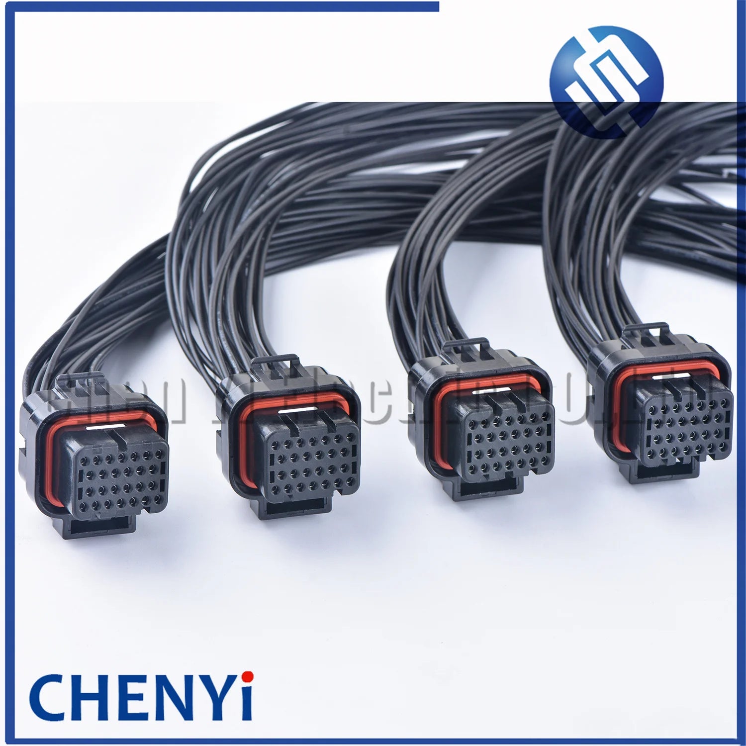 26 Pin Auto ECU Computer Connector Oil Gas Electrical Plug 3-1437290-7 3-1437290-8 1473416-1 1473416-2 With 30cm Wires