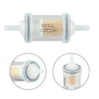 Petrol Inline Fuel Filter Removable And Washable Copper Filter Built-in Diesel Extra Large Fuel Filter For Motorcycles Cars ﻿
