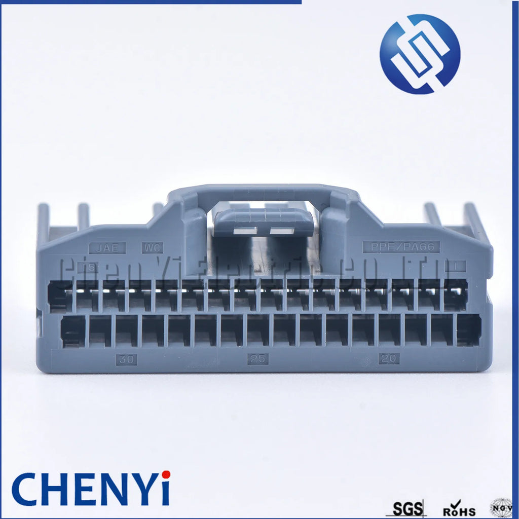 1set 32 Pin Automotive Navigation Central Control Instrument Socket Electrical Wire Connector MX34032SF1 For Honda with Pins