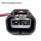 1 Set 2 Pin 7.8mm Auto Fan Electrical Cable Connectors Wire Harness Plug for MG652934 MG642928-5
