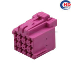12pin auto waterproof electric plastic wire harness connector 1-967622-6/5/3