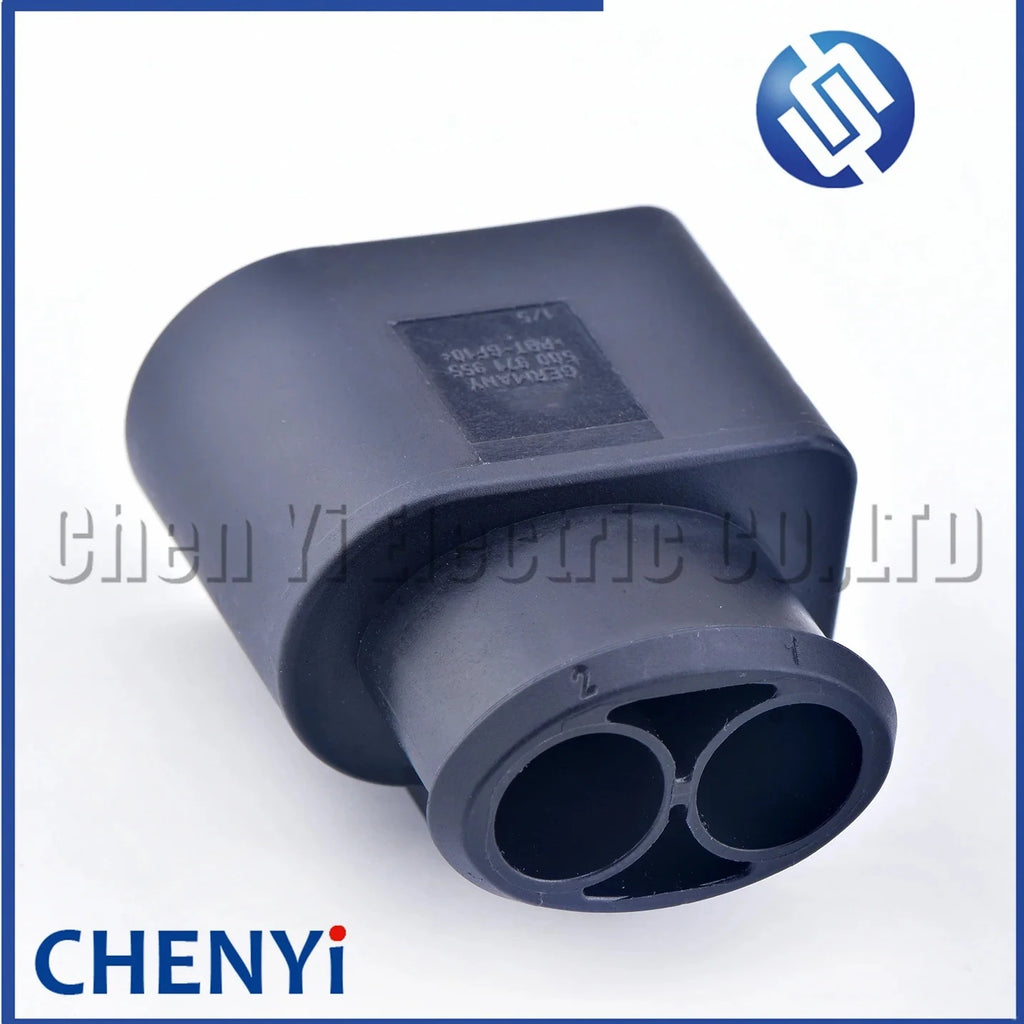 2 Pin female Automobile waterproof connector Steering gear booster pump electronic fan Plug 5Q0971955 5Q0 971 955