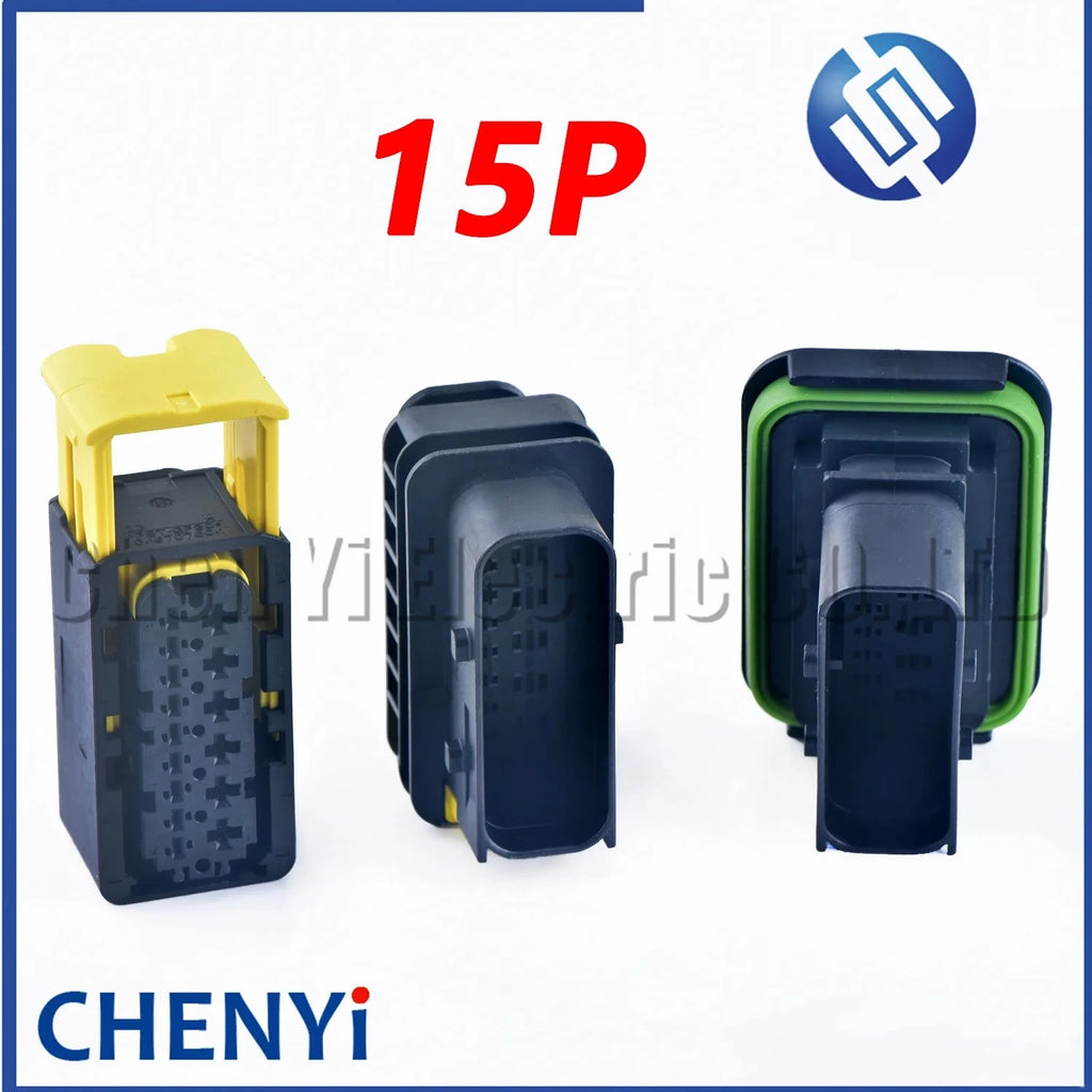 15 Pin Auto plug Bumper radar headlight plugs ABS sensor plug connector plug engine 1-1563878-1 1-1564532-1 1-1564530-1