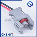 2 Pin 1.5mm Waterproof Automotive Connector Fuel Diesel Injector Fuel Rail Plug T15 10811963 240PC024S8014 with 15cm wire