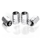 4Pcs Tire Valve Stem Caps, Universal Car Wheel Air Valve Dust Proof Covers for Cars, Trucks, SUVs, Bikes and Motorcycles Amagi