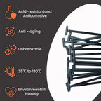 Self-locking Plastic Nylon Cable Tie Black Cable Tie Fastening Ring 2*9cm Large Cable Ties Zip Wrap Strap Ties Car Accessories