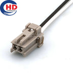 2 Pin Auto Unsealed Socket Trunk Car Lock Brake turn signals Connector Wire harness plug For Honda 6098-0240 6098-0239